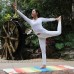 KALOAD Microfiber Yoga Towel Double Sides Rhombus Non-slip Super Sweat Absorbent Anti-bacterial Fitness Yoga Mats