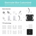 Mini Smart Body Fat Scale 20 Key Body Data Analyze Scale Providing Diet Exercise Programs Support 180kg Multifunctional Weight Body Fat Scale