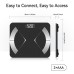 Mini Smart Body Fat Scale 20 Key Body Data Analyze Scale Providing Diet Exercise Programs Support 180kg Multifunctional Weight Body Fat Scale
