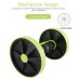 Multifunctional Folding Abdominal Wheel Mute Adjustable Auxiliary Rope Five Levels of Strength Available AB Roller for Body Shaping Abs Core Workout Home Gym Fitness Equipment