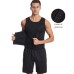 Sport Vest Men's Quick Dry Stretchy Sweat-wicking Tummy Shaping Sportswear for Gym Workout Running Exercise Fitness