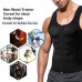 Sport Vest Men's Quick Dry Stretchy Sweat-wicking Washable Sportswear With Zipper for Gym Workout Running Exercise Fitness