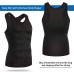 TENGOO Men Body Shaper Belt Compression Shirt Vest Corset Loss Undershirts Waist Fitness Training Clothes