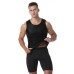 Warm Corset Vest 100% PU Plus Fleece Thickened Seamless Slim Shapewear for Autumn Winter Outdoor Sport Gym