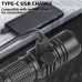 30W Long-Range Throwing LED Flashlight Ultra Bright Mini Type-C Charging Torch With Strong Light for Home Emergency, Outdoor Camping Hiking