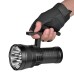 HAIKELITE HK08 60000LM 1340M Long Range Powerful LED Flashlight Type-C USB Rechargeable 4*21700 High Power Output Strong Camping Torch Light