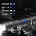 High Power XHP70 Rechargeable LED Flashlight Side Light COB Red And White Light Waterproof Torch Telescopic Zoom USB Hand Lantern For Camping Outdoor Emergency Use