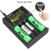 LiitoKala Lii-M4S Battery Charger for 26700 18650 26650 21700 AA Touch Button LCD Display Test The Battery Charger Capacity