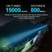 Lumintop GT4695 SFP55 LED 15000LM 800M Ultra Strong Flashlight with 32000mAh 46950 Powerful Battery USB Rechargeable Searching LED Torch for Hiking Camping Searching