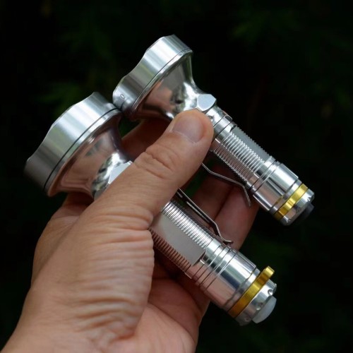 MATEMINCO FT01 FT02 1250lm/6160lm EDC Tactical Flashlight Beam Throw 209m/346m Mini Torch Strong Flood Light Search Rescue Light 14500/18650 Battery FT03 SFH55 10020lm 587m 21700 LED Flashlight