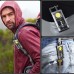 Magnetic COB LED Work Light Portable Keychain Flashlight UV Light Red/Blue Warning Green Light Keychain Light Mini Torch Light