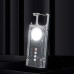 Magnetic COB LED Work Light Portable Keychain Flashlight UV Light Red/Blue Warning Green Light Keychain Light Mini Torch Light
