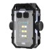 Mini Portable Keychain Flashlight Type-c Rechargeable EDC Torch with Magnet 6 Modes Powerful Work Light Camping Pocket Lantern