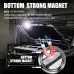 Mini Portable Keychain Flashlight Type-c Rechargeable EDC Torch with Magnet 6 Modes Powerful Work Light Camping Pocket Lantern