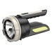 Multifunctional High-brightness LED Flashlight Portable Searchlight Chargeable Spotlight Long-range Hunting Lamp With Side Light