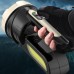Multifunctional High-brightness LED Flashlight Portable Searchlight Chargeable Spotlight Long-range Hunting Lamp With Side Light