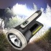 Multifunctional High-brightness LED Flashlight Portable Searchlight Chargeable Spotlight Long-range Hunting Lamp With Side Light
