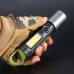 Multifunctional Outdoor Flashlight 1200mAh with Strong Focus Adjustable Brightness and Rechargeable Battery for Camping Torch
