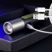 Multifunctional Outdoor Flashlight 1200mAh with Strong Focus Adjustable Brightness and Rechargeable Battery for Camping Torch