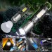 Multifunctional Outdoor Flashlight 1200mAh with Strong Focus Adjustable Brightness and Rechargeable Battery for Camping Torch