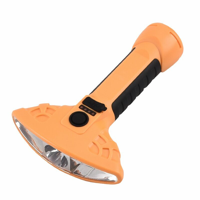 Multifunctional Three Head COB Magnet Auto Repair Work Light LED Red Light Warning Light Strong Light Flashlight Maintenance Work Light