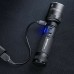 NEXTORCH P83 1300LM Strong Light Rechargeable LED Flashlight Red And Blue Glitter Outdoor Tactics Super Bright Portable Security Patrol Torch