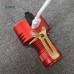 Niwalker ETmini M1 V2S 3000LM 185M Throw EDC Flashlight CW&NW Handheld with Magnetic Tailcap Type-C Rechargeable High CRI LED Pocket Clip Flashlight Power by 18350 Battery Waterproof Torch