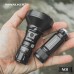 Niwalker N01 750LM 650M EDC Flashlight Type-C Rechargeable IPX8 Waterproof 18350 Version Flashlight +18650 Tube