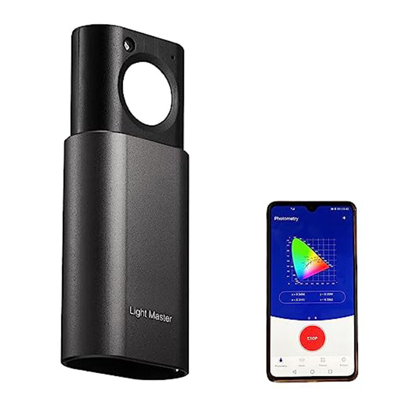 Opple Master Pro 3 4 Light Lux CRI DUV R1-R14 Flicker Meter LED Flashlight Bluetooth IOS Android Tester Tool Rechargeable Lighting Sensor