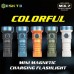 SKILHUNT MiX-7 Multicolor Flashlight with Built-in 18350 Lithium Battery - Affordable Reliable Outdoor Adventurers  Camping Torch