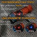SKILHUNT MiX-7 Multicolor Flashlight with Built-in 18350 Lithium Battery - Affordable Reliable Outdoor Adventurers  Camping Torch