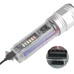 Solar Portable Torch Keychain Telescopic Zoom 30W/XHP50 LED Strong Light 18650 Type-C Flashlight Multi Light Source Outdoor Portable Emergency Lighting 7 Modes