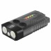 V10L Dual LED 1000LM Strong Light EDC Keychain Flashlight With UV Sidelight Type-C Rechargeable Waterproof Mini LED Torch Magnet Lantern UV Lamp