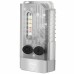 V10L Dual LED 1000LM Strong Light EDC Keychain Flashlight With UV Sidelight Type-C Rechargeable Waterproof Mini LED Torch Magnet Lantern UV Lamp