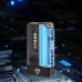 V10L Dual LED 1000LM Strong Light EDC Keychain Flashlight With UV Sidelight Type-C Rechargeable Waterproof Mini LED Torch Magnet Lantern UV Lamp