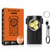 V7 1100 Lumens EDC LED Keychain Flashlight Mini Strong Light Keychain Light Outdoor Rechargeable Super Bright Multifunctional Work Light