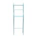 160x50x25CM Toilet Bathroom Shelf Steel Pipe Material Perforation-Free Storage Shelf With Paper Towel Rack & Towel Rack