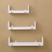 3Pcs Modern Wall Mounted Shelf Storage Rack Holder Home Office Bedroom Decor Set