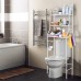 3 Tiers Storage Rack Over Toilet/Bathroom/Laundry/Washing Machine Shelf Organizer