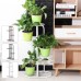 4 Layers Iron Flower Stand Pot Plant Display Shelves Rack Garden Home Decoration