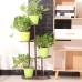 4 Layers Iron Flower Stand Pot Plant Display Shelves Rack Garden Home Decoration