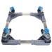 Adjustable Movable Base Laundry Pedestal Stand Bracket for Washing Machine Dryer Refrigerator