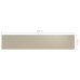 Balkonscherm 120x600 cm oxford stof beige