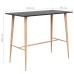 Bar table 120x60x105 cm black