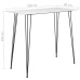 Bar table 120x60x105 cm white