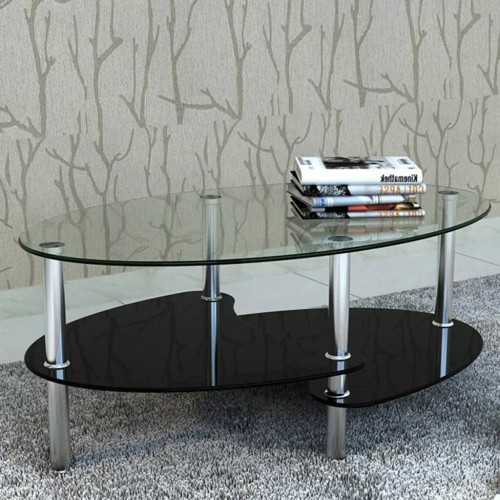 Coffee table with exclusive design black