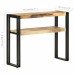 Console Table 35.4"x11.8"x29.5" Rough Mango Wood