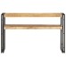 Console Table 47.2"x11.8"x29.5" Rough Mango Wood