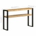 Console Table 47.2"x11.8"x29.5" Rough Mango Wood