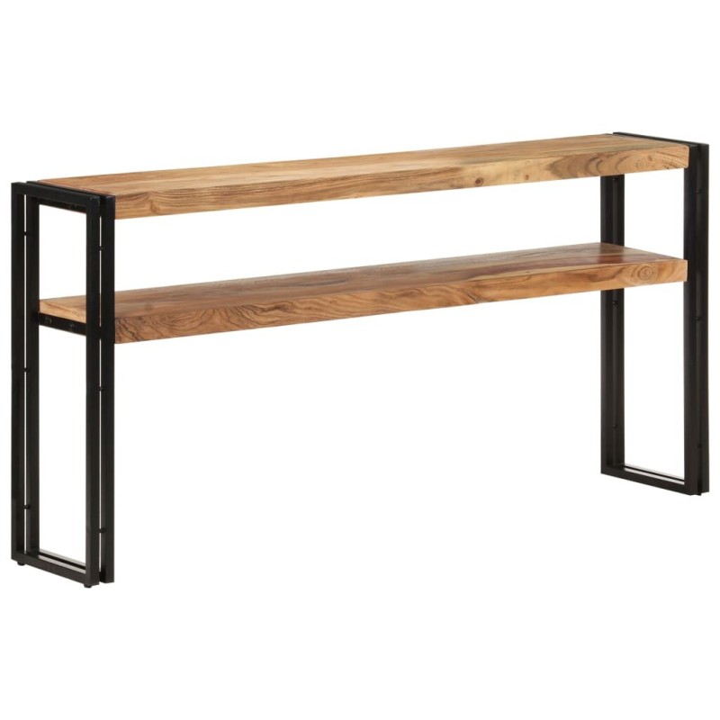 Console Table 59.1"x11.8"x29.5" Solid Acacia Wood